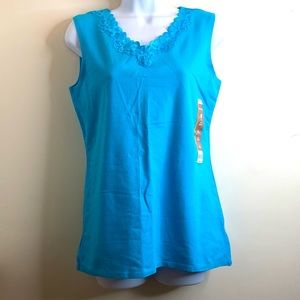 Women’s White Stag Sleeveless Shirt